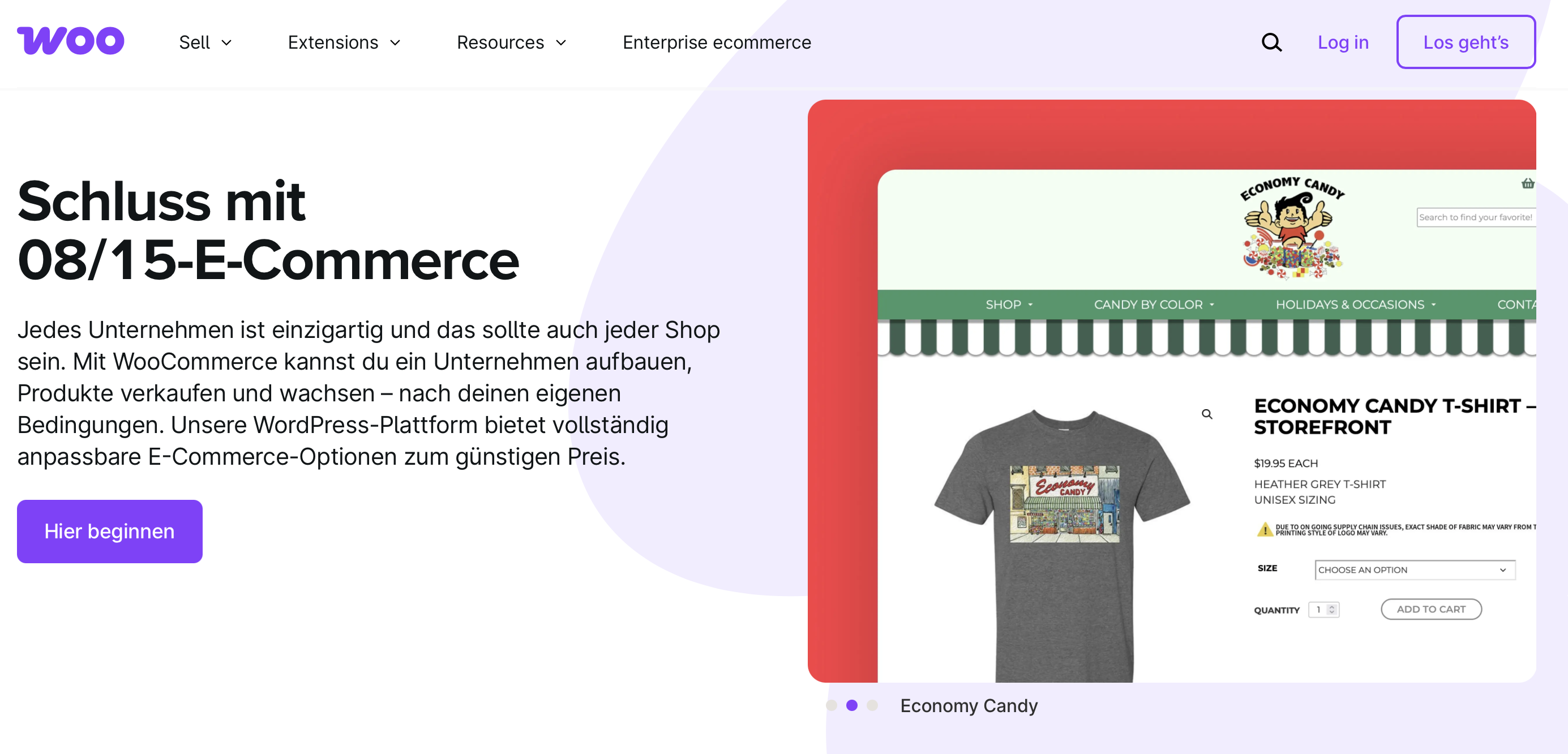 WooCommerce-Homepage: Startseite WooCommerce-Homepage: Startseite